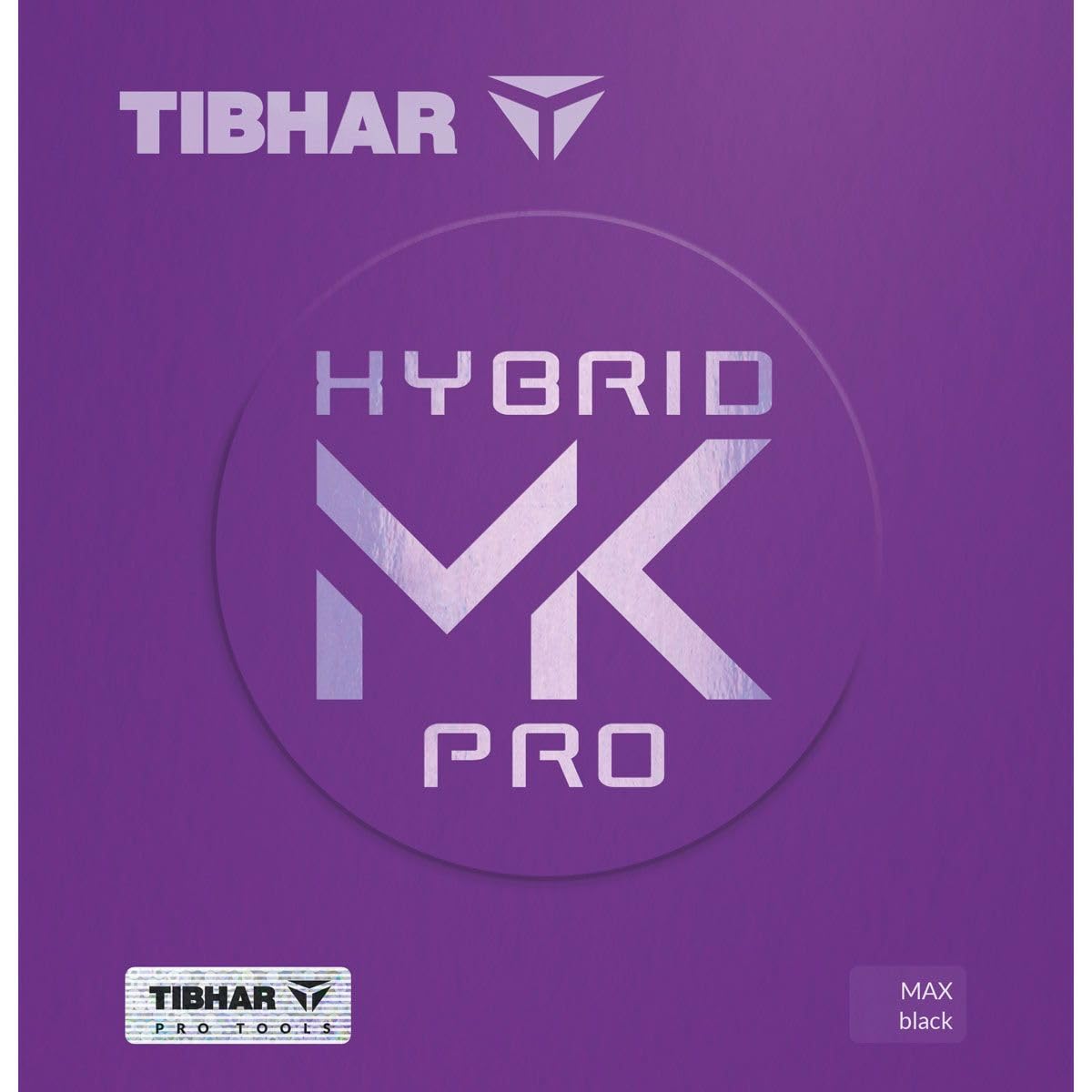 Tibhar Revêtement hybride MK Pro - Couleur : 2,0 mm - Noir