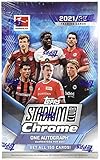 2022 Topps Stadium Club Chrome Bundesliga Soccer (18 Packs/6 Cards: 1 Auto)