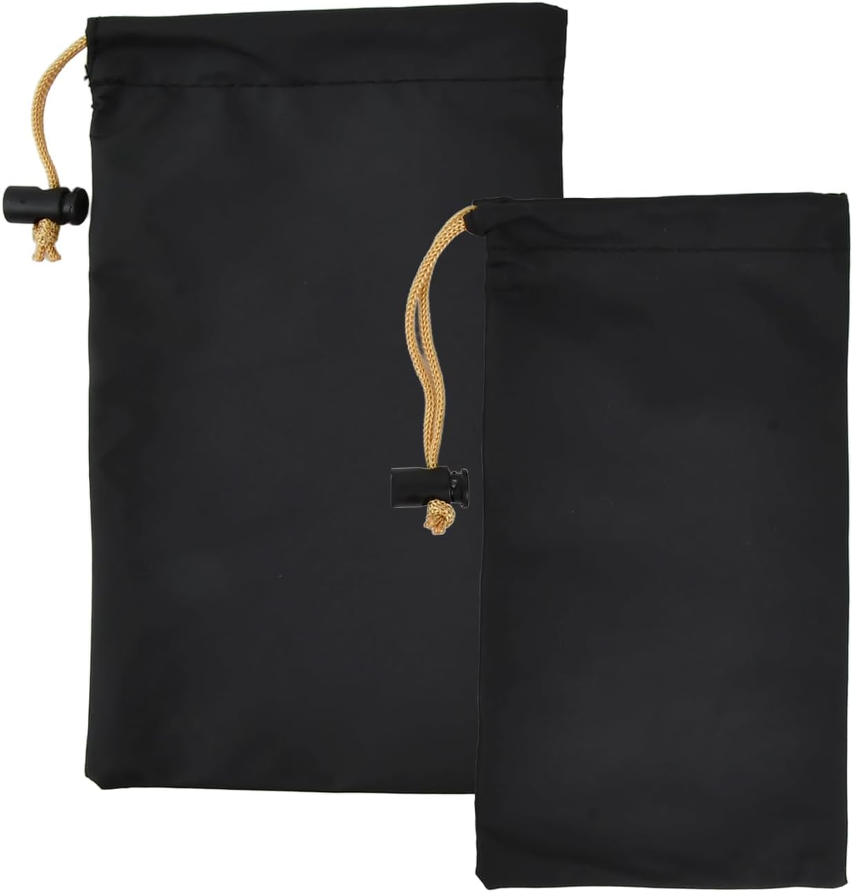 6 Pcs Headphone Case with Drawstring, PU Bag for Earphone, Protective Case for Bluetooth Headphones, Portable Travel Case, Dust Bag for Headphone Carrying (9.5*17+12.5*21)