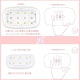 Hivabuty UVライト レジン用 ジェルネイル ライト ドライヤー LEDの商品画像