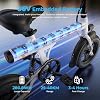 VARUN Electric Bike, 14" Folding Electric Bike 36V 280.8Wh Battery, 45KM Max Range, LCD Display, Rear Shock Absorber, Integrated Wheels, Commuter Ebike for Adults and Teens #2