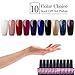 Produktbild Saint-Acior 10 uv Farben Gellack Nagel uv Lacken Set Gelnägel Lack Soak off uv Gel polish Set