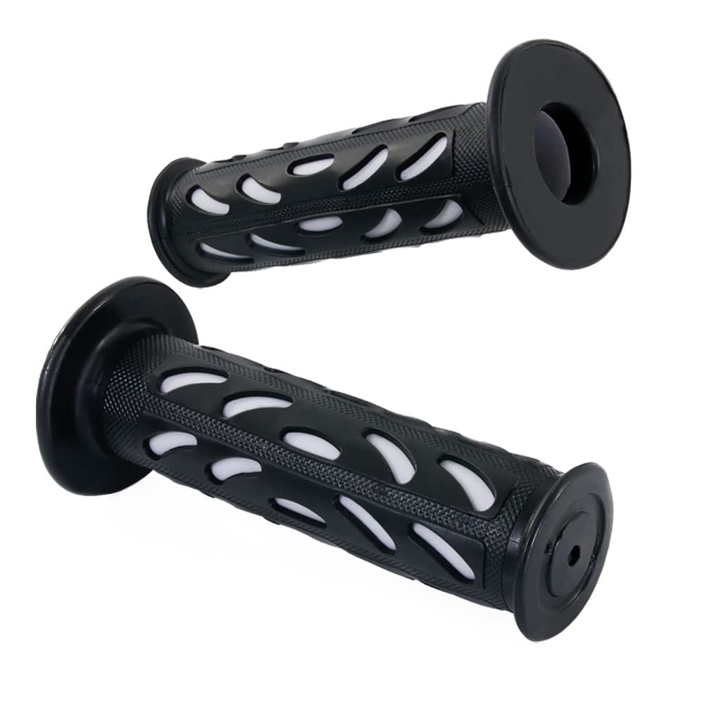 Amazon.co.jp: ハンドルグリップ 22.2mm 非貫通 耐震GEL シルバー 汎用