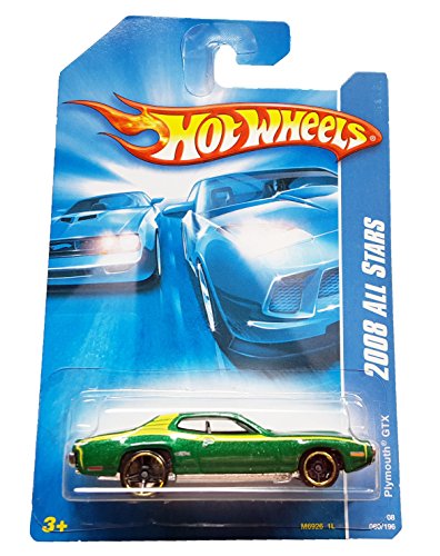 Hot Wheels 2008 060 60 All Stars Green Plymouth GTX