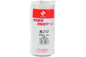 NICHIBAN Adhesive Paper Tape 210H-24: Reliable Adhesive for Versatile Crafts