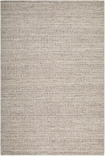 Hauteloom Janeth Wool Living Room, Bedroom Area Rug - Abstract Plain Solid Faded - Bohemian Transitional Modern Minimalist Contemporary - Light Taupe, Stone Gray, Ivory, Taupe, Gray - 5' x 7'6"