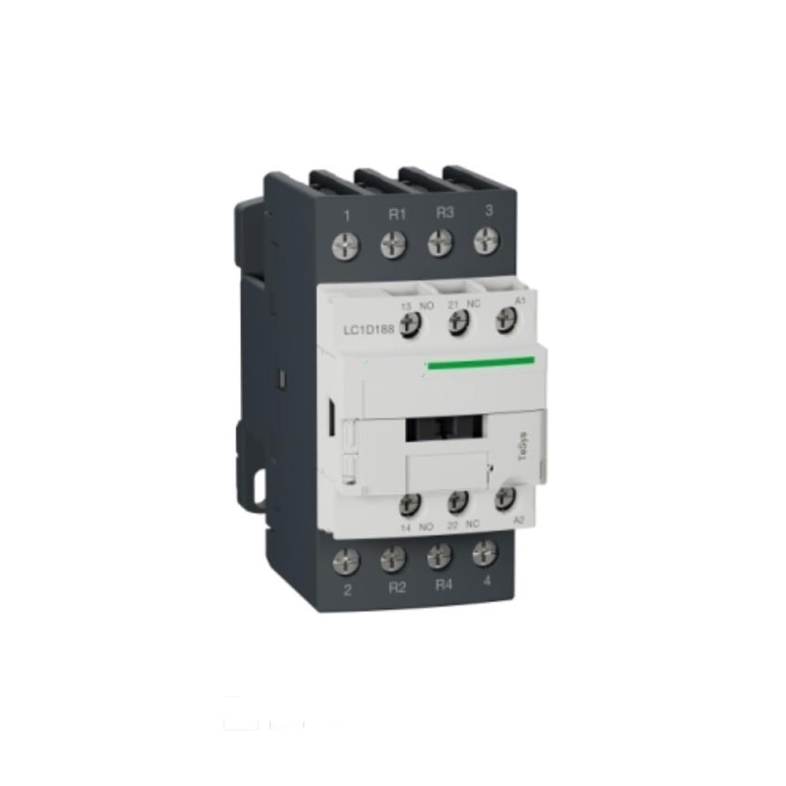 HYRBNSDLK LC1D188F7C AC110V LC1D188 B7C M7C BDC AC24V AC48V AC220V DC Four-Pole Elevator contactor 4P 18A 2NO 2NC(LC1D188E7C AC48V)