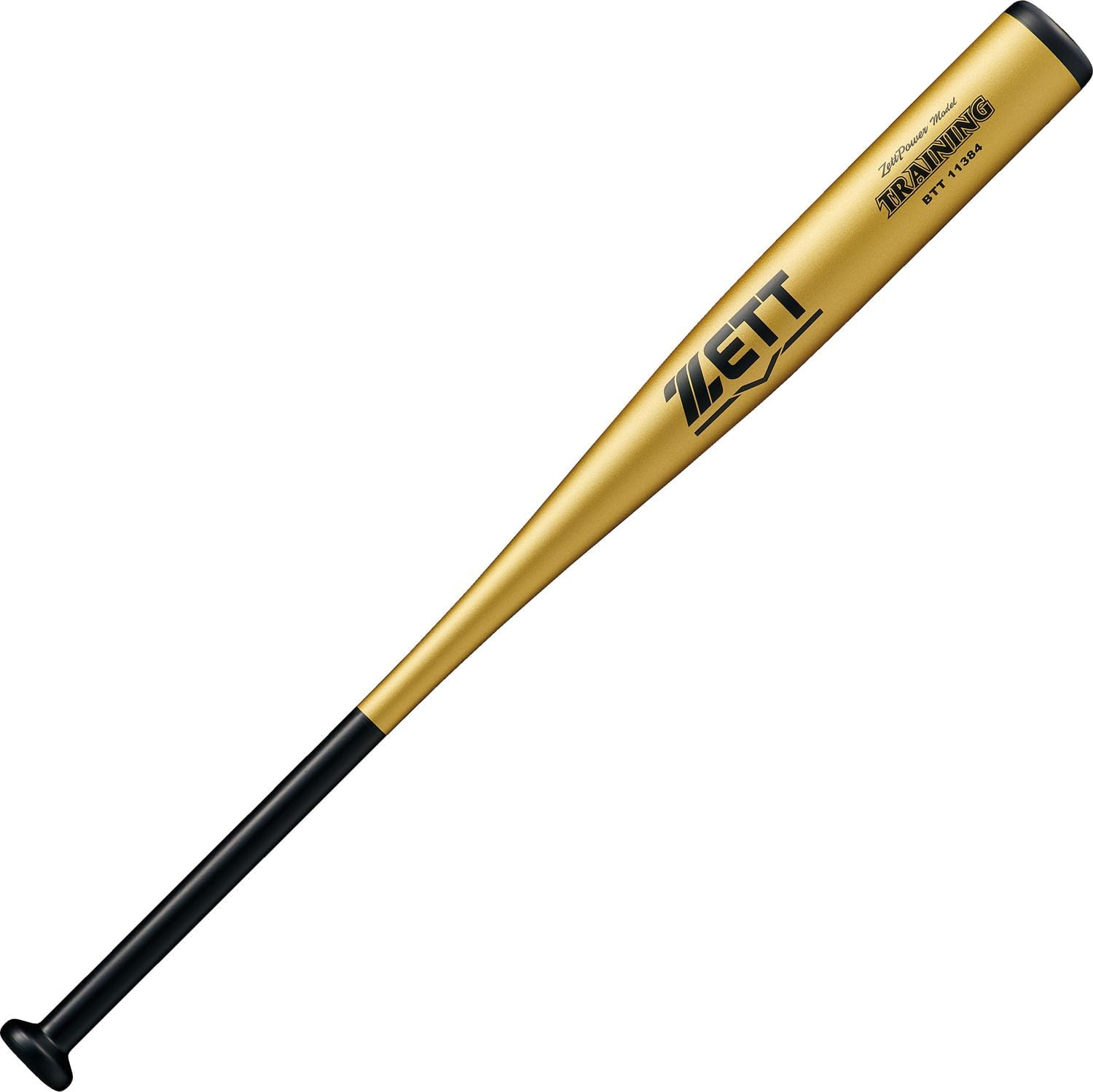 ZETT BTT11384 Baseball Training Bat, Yellow Gold