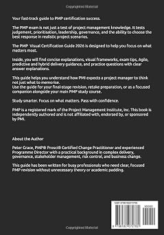 PMP® Certification Visual Revision Guide 2026: PMI® Mindset, Situational Mastery and Rapid Revision for the PMP® Examination