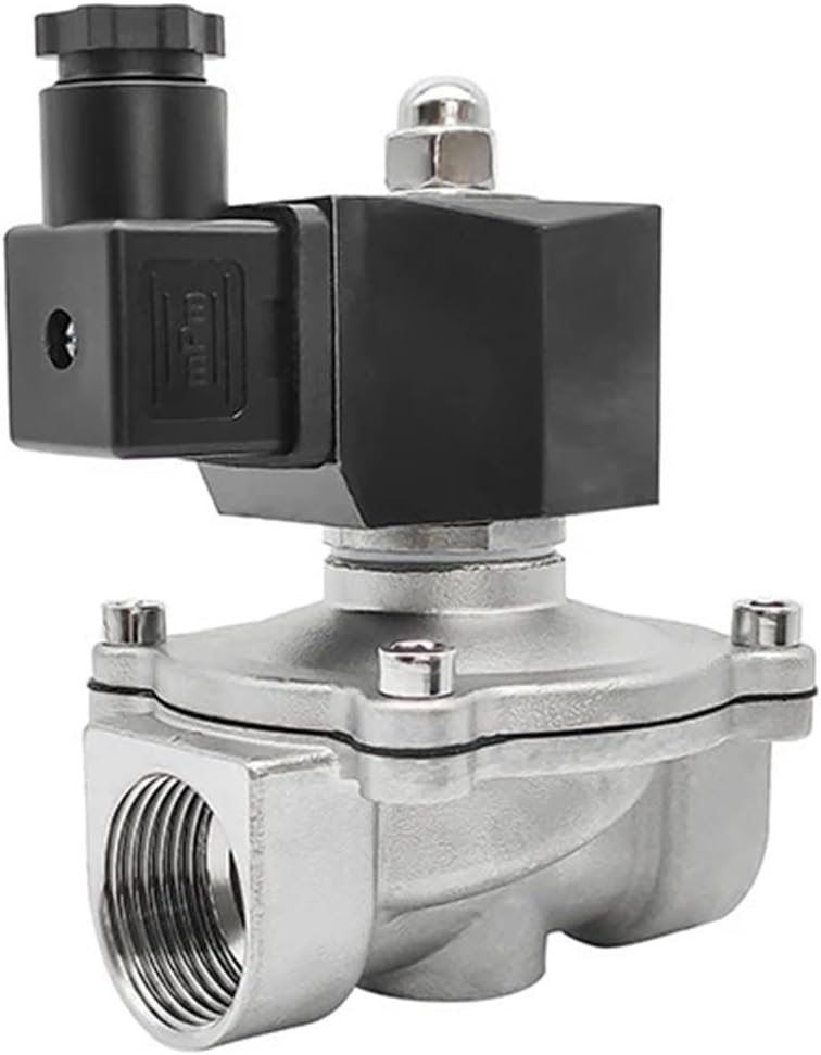 1" Stainless Steel Waterproof Solenoid Valve Normally Closed 12 Volt Solenoid Valve(BSP_110VAC_EPDM-SEAL)