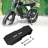 YIBEICO Upgraded Middle Fender Splash Mud Guard for Ridstar Q20/Q20 PRO/H20 PRO/H26 PRO, Thickened Steel, Black, Central Dirt Protector, Bottom Mudguard Flap, Middle Dust Cover
