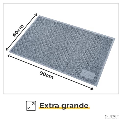 Miniatura 3 de Piupet Alfombra Gatos Arenero I 90x60cm I Extra Grande I Gatos Accesorios I Alfombra Arena Gatos Alfombra Arenero Gatos Alfombra Gato Tapete Gato Alfombra Para Arenero De Gato