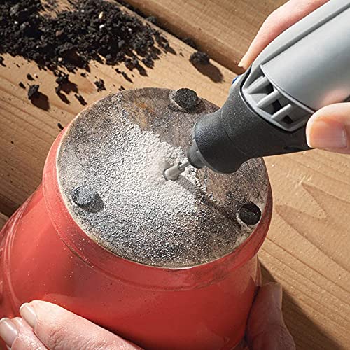 20 Stück Diamant Fräser Set,Diamant Frässtifte Schleifstifte Kompatibel mit Dremel Rotary Tool Zubehör mit 1/8 Schaft Passform für Stein Glas Keramik Schnitzen,Schleifen,Polieren,Gravieren,Bohren