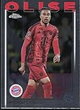 2024-25 TOPPS CHROME UEFA CLUB COMPETITIONS #81 MICHAEL OLISE FC BAYERN M?NCHEN SOCCER OFFICIAL TRADING CARD OF SOCCER