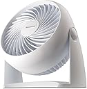 Honeywell TurboForce Air Circulator, Small Tabletop Fan, Quiet Personal Fan for Home or Office, 3 Speeds, 90 Degree Pivoting Head, White, HT-904