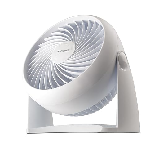 HT-904 TurboForce Tabletop Air Circulator Fan, Small, White – Quiet
