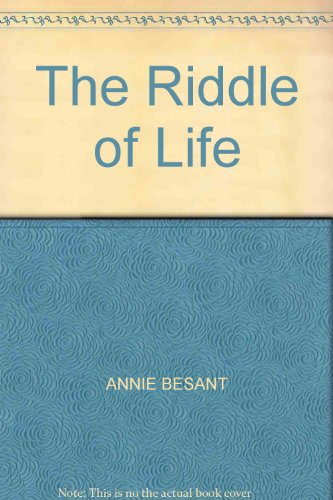 The Riddle of Life B002MXUXLY Book Cover