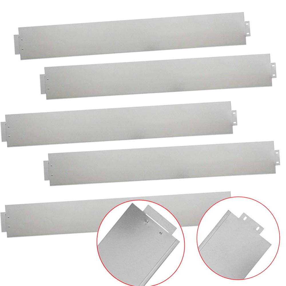 YUENFONG 25m Rasenkante Beeteinfassung Metall Verzinkt Flexible Beetabgrenzung Beetumrandung Mähkante Palisade Gartendekorativ UV und Witterungsbeständig, 100 cm x 15 cm (25 Stücke)