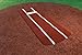 Portolite - Pro Spiked Game Mat - Never Slip - Softball Pitching Mats - Clay