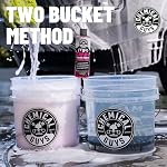 Chemical Guys, Cyclone Dirt Trap Car Wash Bucket Insert, Black, 12 in, 2 Pk - Image 3