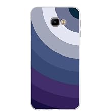 PrintiFy Samsung Galaxy J4 Core ile Uyumlu Kapak Renk C mb  E Mavi Tasar ml  1mm Fit  effaf Silikon K l f