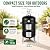 16.5 Inch Charcoal Smoker for Meat, Vertical Smoker Grill, Small Smoker for Backyard, Patio and Parties | 4-in-1 BBQ Smoker with Built-In Thermometer, Adjustable Air Vent, 2 Cooking Racks
