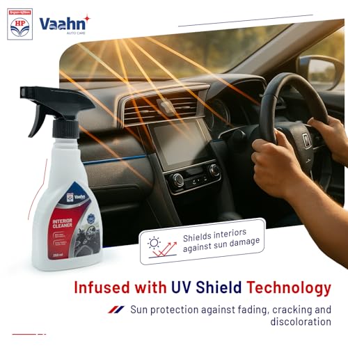 Image of HP Vaahn Interior Cleaner - 250 Ml | Car Interior Cleaner Spray for Dashboard, Seat & Roof | Streak-Free Matte Finish | Removes Tough Stains and Dirt | Residue-Free & UV Protection