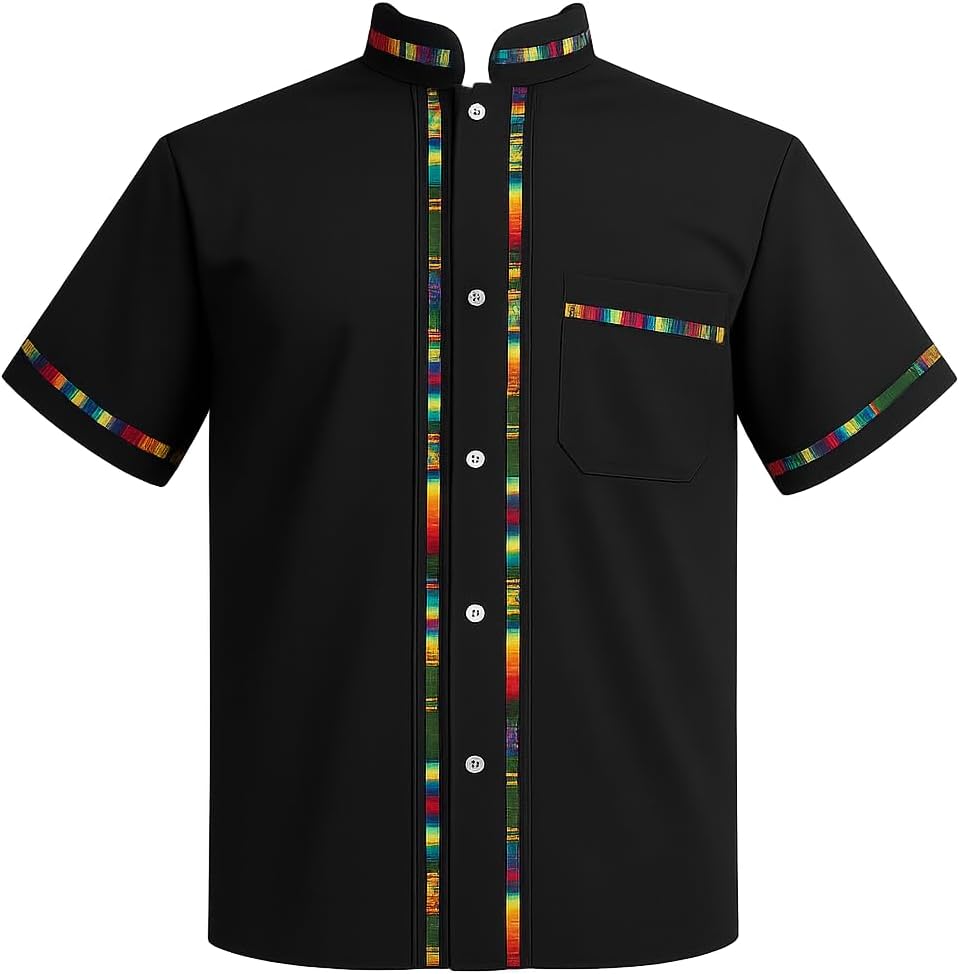 Men's Short Sleeve Mexican Guayabera Shirts Made in Mexico, Multiple Colors