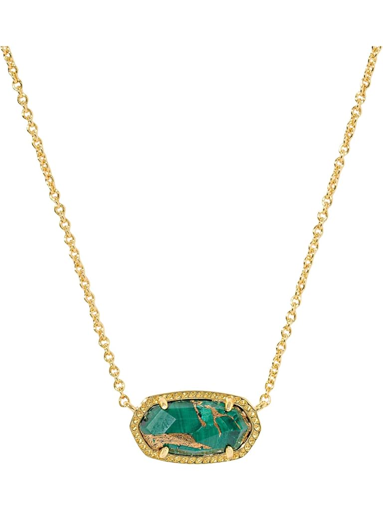 Gold Kendra Scott Elisa Pendant Necklace