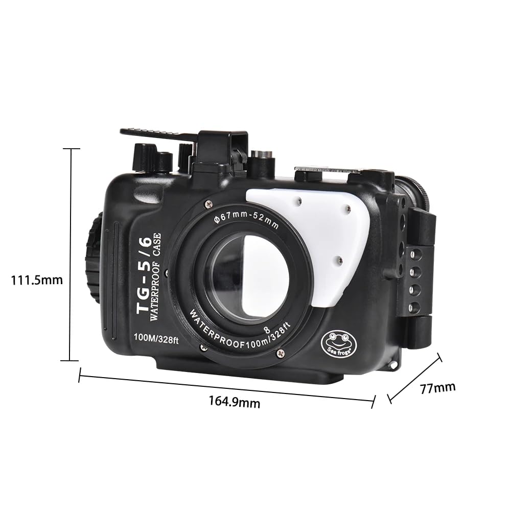 Amazon | オリンパス TG-7用水中カメラハウジング、プロフェッショナル