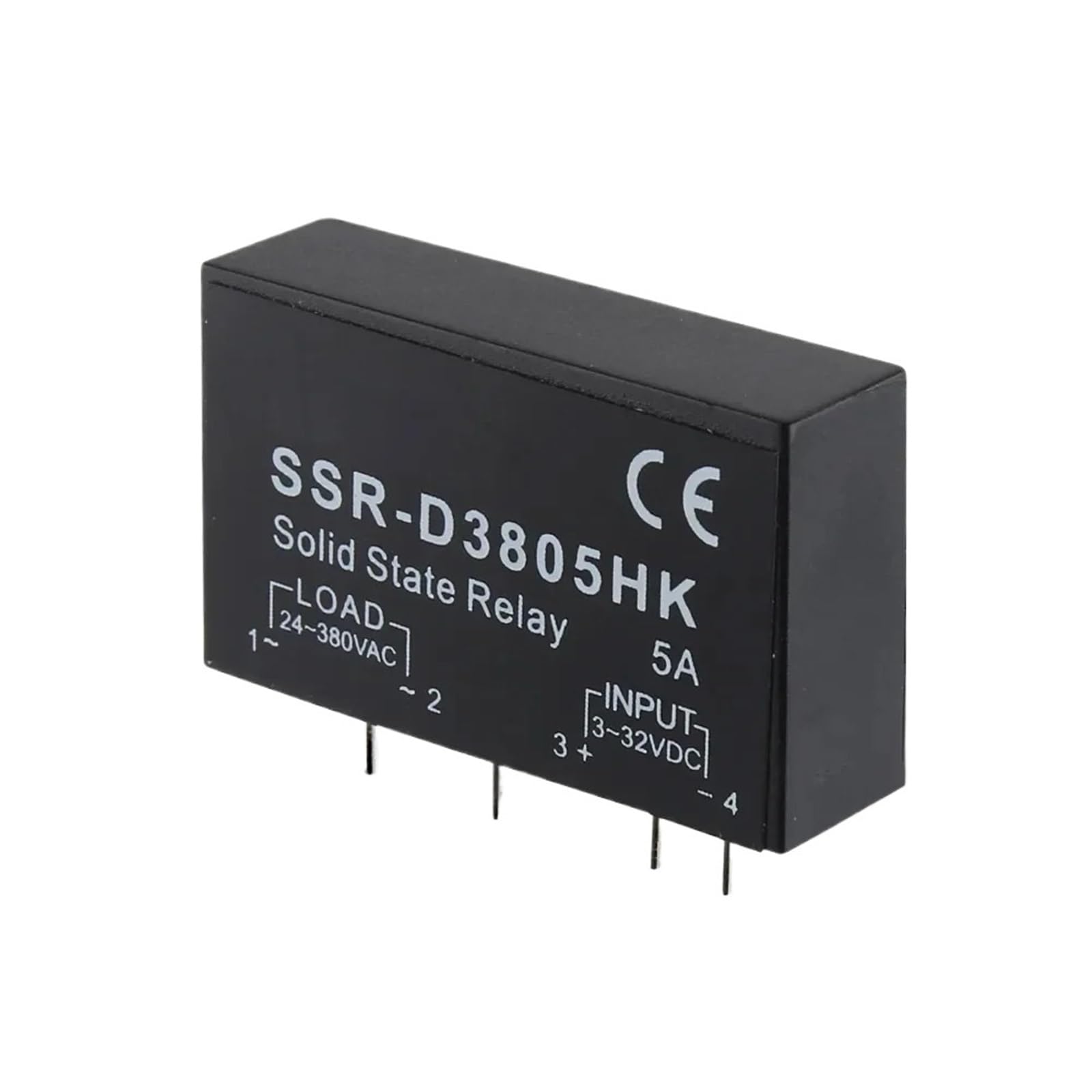 Relais à semi-conducteurs PCB SSR-D3805HK 5A DC-AC à broches