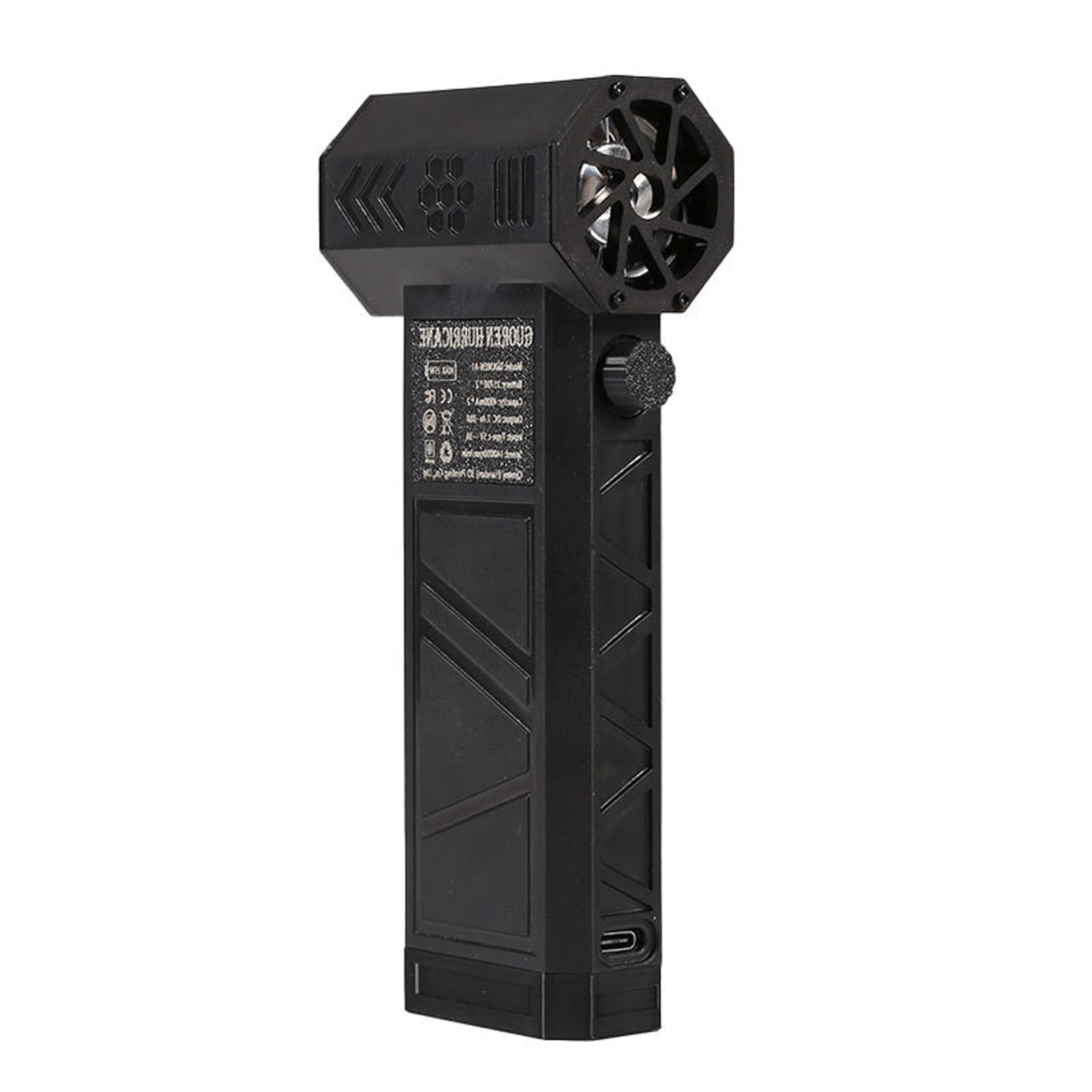 Handheld Turbos Fan 140000RPM High Speed Brushless Motor Air Dusters Rechargeable Air Blower Cleaner with LED Light Brushless Motor Fan