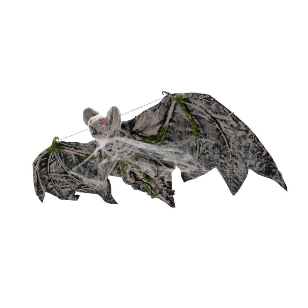 Fenteer Decorazione per Feste a Forma di Pipistrello di Halloween, Ornamento per Finestra, Albero Esterno
