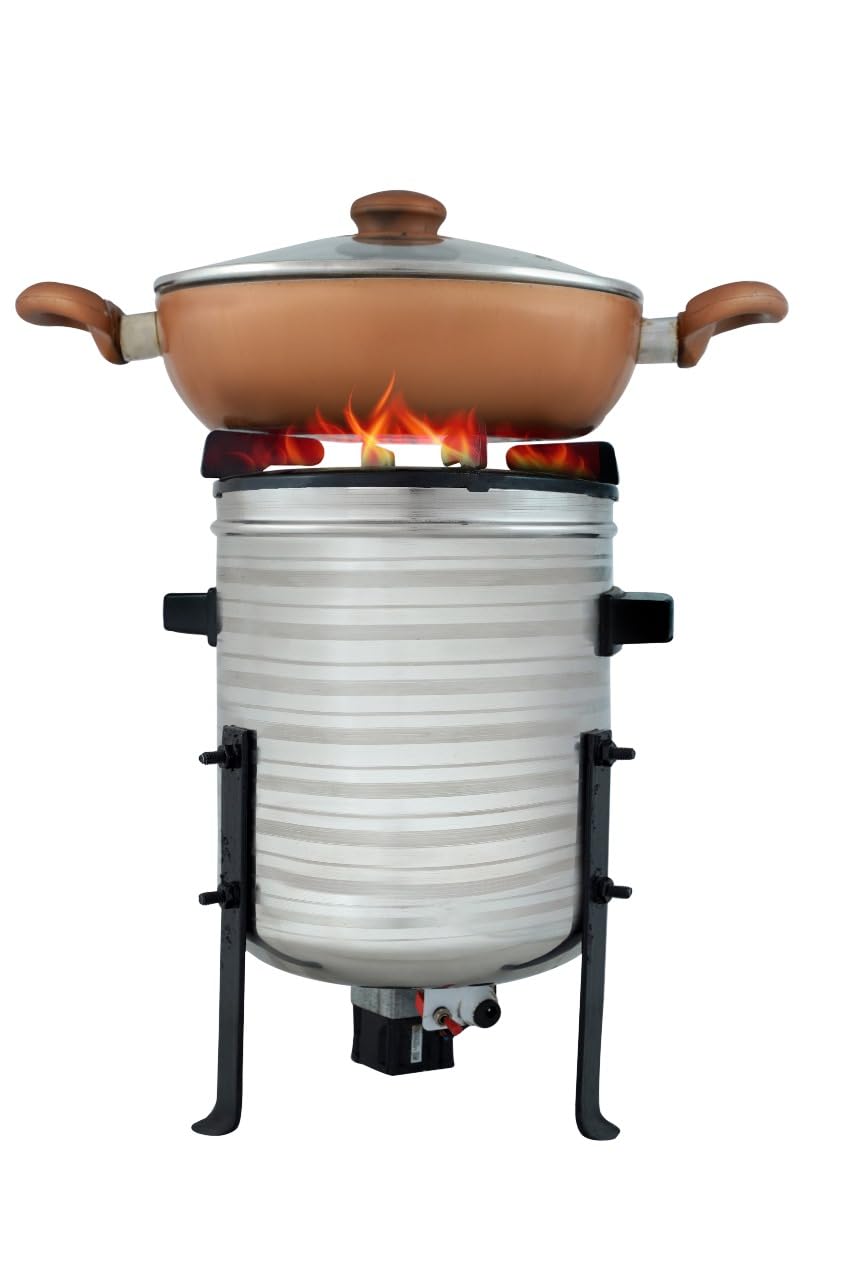 Smokeless Chulha, Wood/Paper Waste Burning Backpacking Stove for Outdoor, Hiking, Picnic, BBQ (B0DFWZDJXZ) Amazon Price History, Amazon Price Tracker