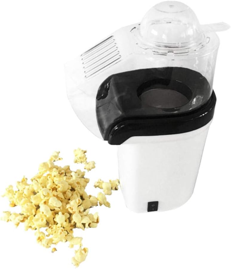 Popcorn Machine Hot Air Popcorn Popper + Popcorn Maker Wtih