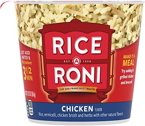 Rice a Roni Cups, Chicken Flavor, 1.97oz pack of 12 cups