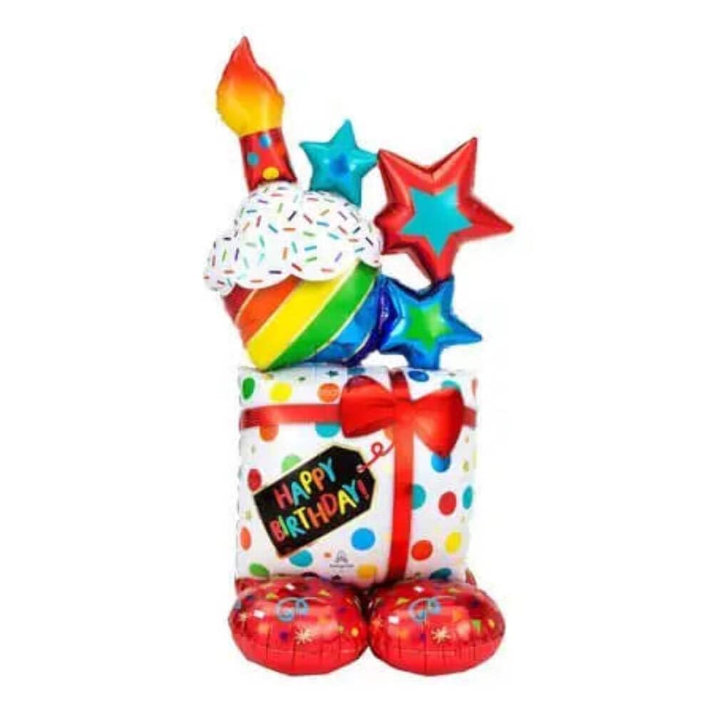 Amazon.com: Anagram 4245011 Stacked Birthday Icons Airloonz