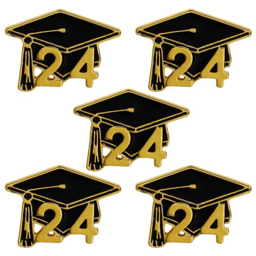 Broche chapeau de diplômé en métal : le cadeau de félicitations idéal