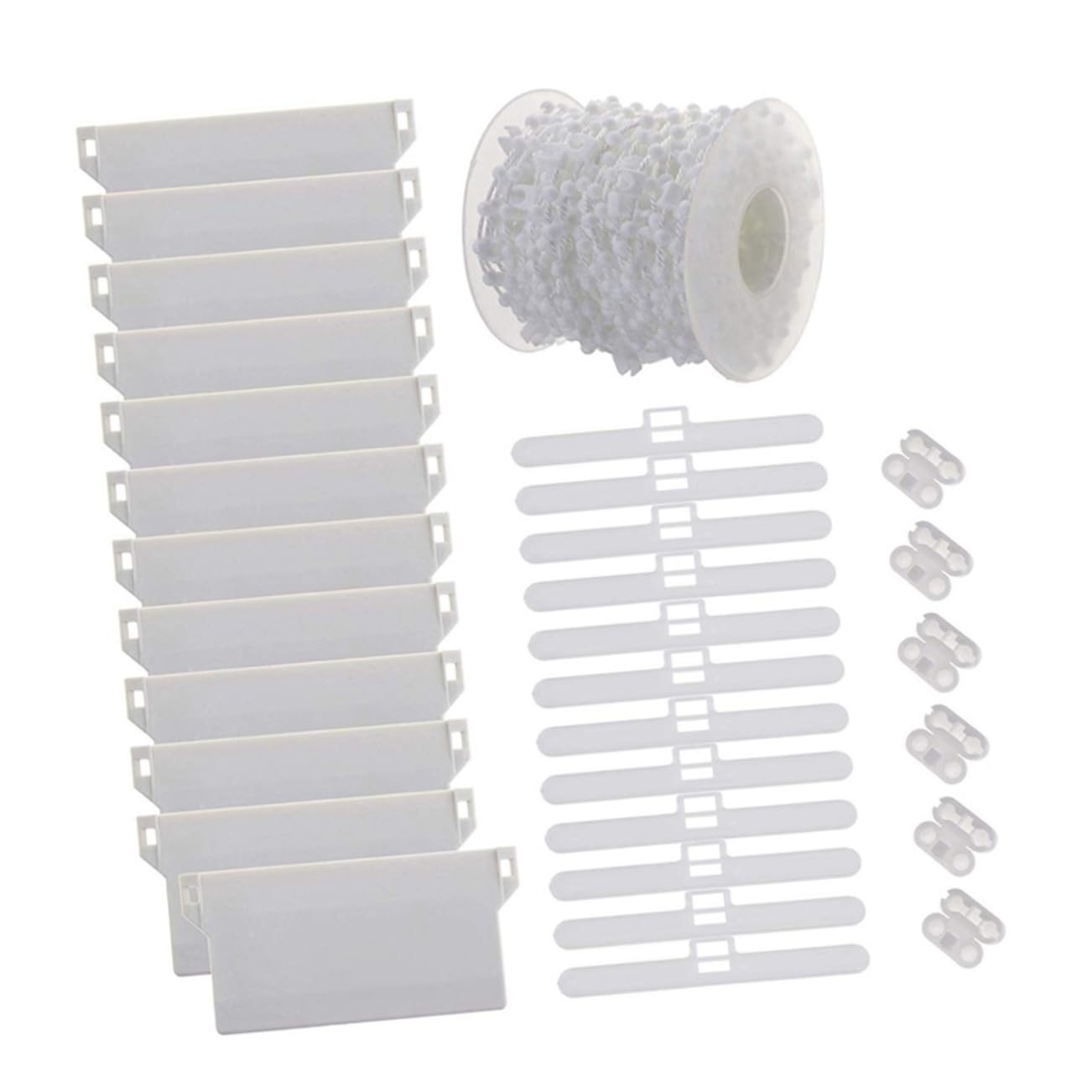 Chaîne pour store vertical BESTYASH et accessoires de fixation en plastique pour rideaux