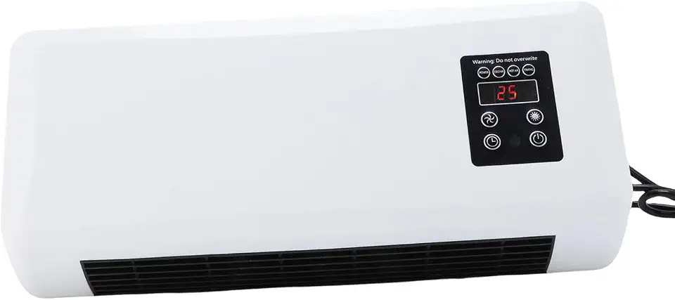 Aquecedor e resfriador de parede Controle climático eficiente em energia Pequena máquina ar condicionado para casa Quart