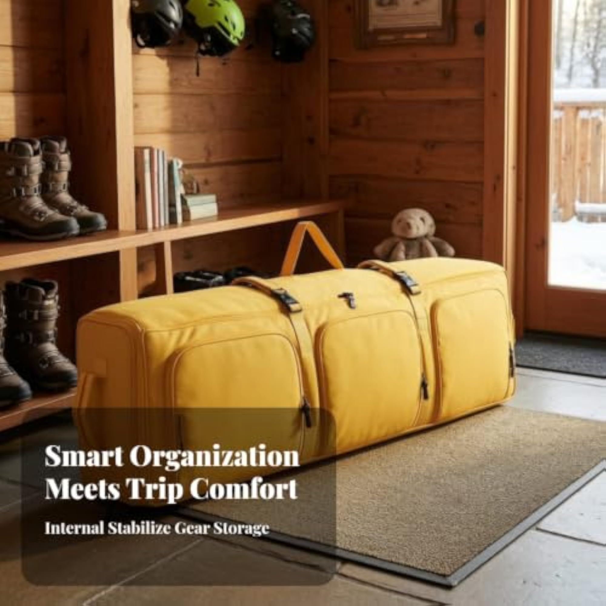 Multi-Compartment Snowboard Bag Adjustable