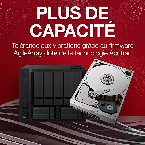 Seagate IronWolf ST10000VN0004 Disque dur 10 To interne 3.5 SATA 6Gb/ 7200 toursmin mémoire tampon : 256 Mo - vue 7