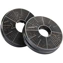 CIARRA CACF003 Range Hood Carbon Filters for Wall Mount Range Hood, Replacement Charcoal Filters for Ductless Ventilation, Easy Installation, Set of 2