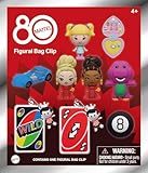 Mattel 80th Anniversary Series 1 – 5' Collectible Bag Clip – Blind Bag (ONE Random Figure) – Toy Brand Character Keychain/Backpack Accessory | Official Licensed Merchandise