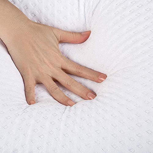 Travesseiro Favos de Mel Kids altura 10 cm - Integralmente lavável - Tratamento Íons de prata - Fibr