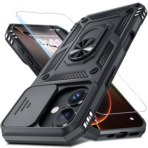 Janmitta iPhone 16 Slide Camera Case