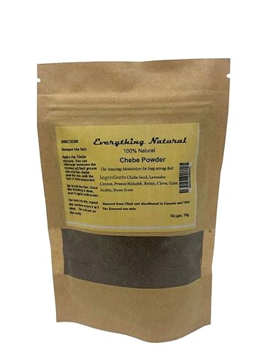 Auténtico Chebe en polvo orgánico tradicional de Chad 1.76 oz (1.76 onzas)