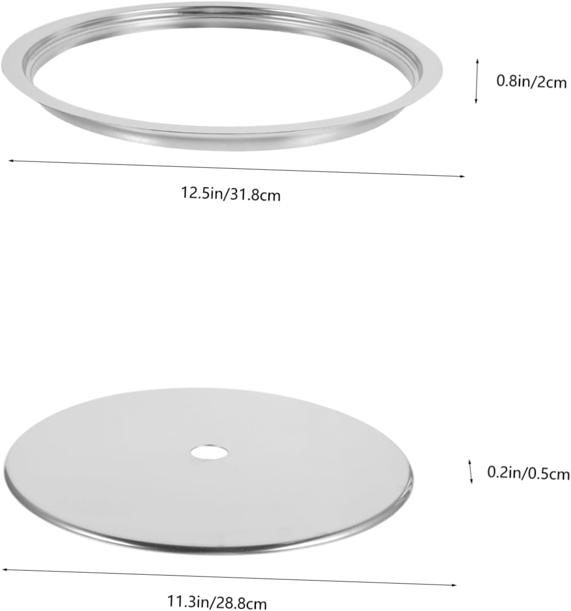 Induction Cooker Ring Induction Plate Adapter Heat Diffuser Plate for Stove