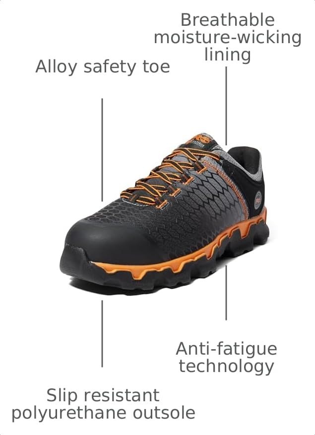 Image of Timberland PRO Men's Powertrain Sport Alloy-Toe EH Industrial & Construction Shoe