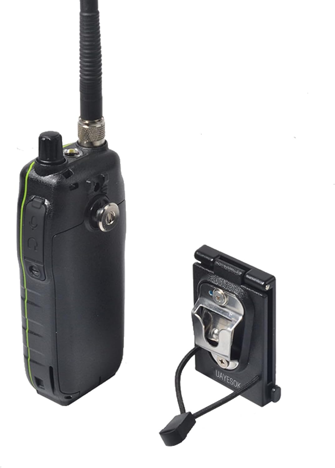 CB Antenna TNC Upgrade for President Randy with Quick-Release Radio Belt Holster